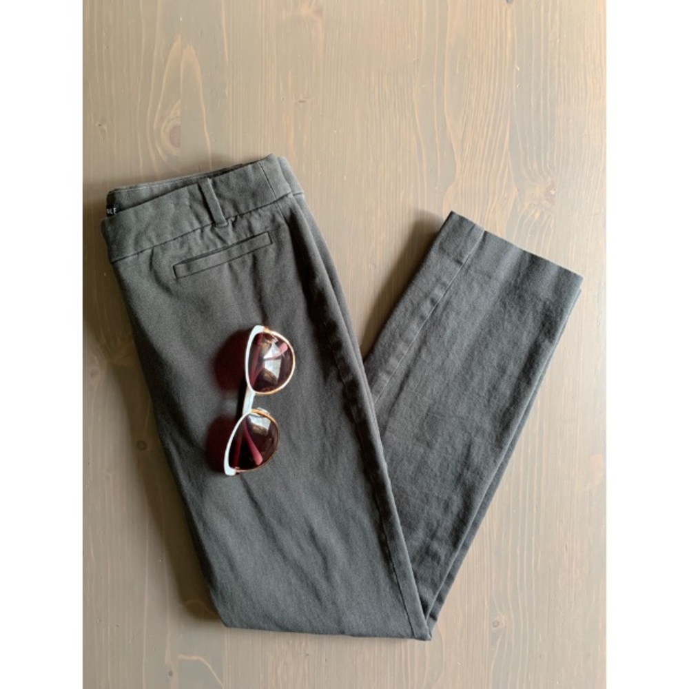 J. Crew Mercantile Slim Fit Cropped Pants Gray 6